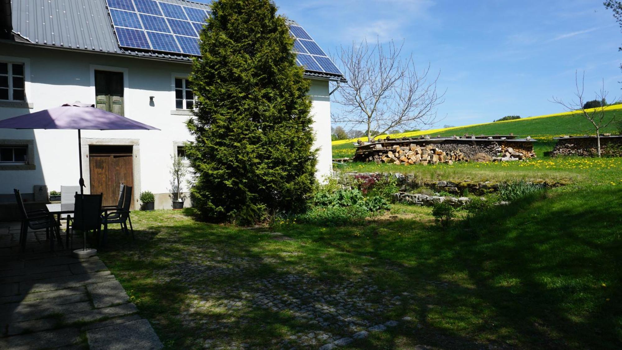 Ferienwohnung Im Bauernhaus Im Fichtelgebirge Gefrees ภายนอก รูปภาพ